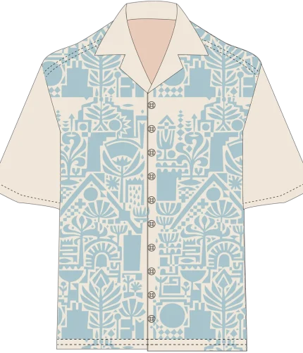 Men’s Cuban Collar Shirt